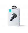 Joyroom 70W car charger with 3 ports: USB, 2 x USB C black (JR-CL26)