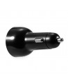 Joyroom 70W car charger with 3 ports: USB, 2 x USB C black (JR-CL26)