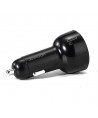 Joyroom 70W car charger with 3 ports: USB, 2 x USB C black (JR-CL26)