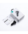Joyroom 70W car charger with 3 ports: USB, 2 x USB C black (JR-CL26)