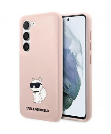 Karl Lagerfeld KLHCS23MSNCHBCP S23+ S916 hardcase pink/pink Silicone Choupette