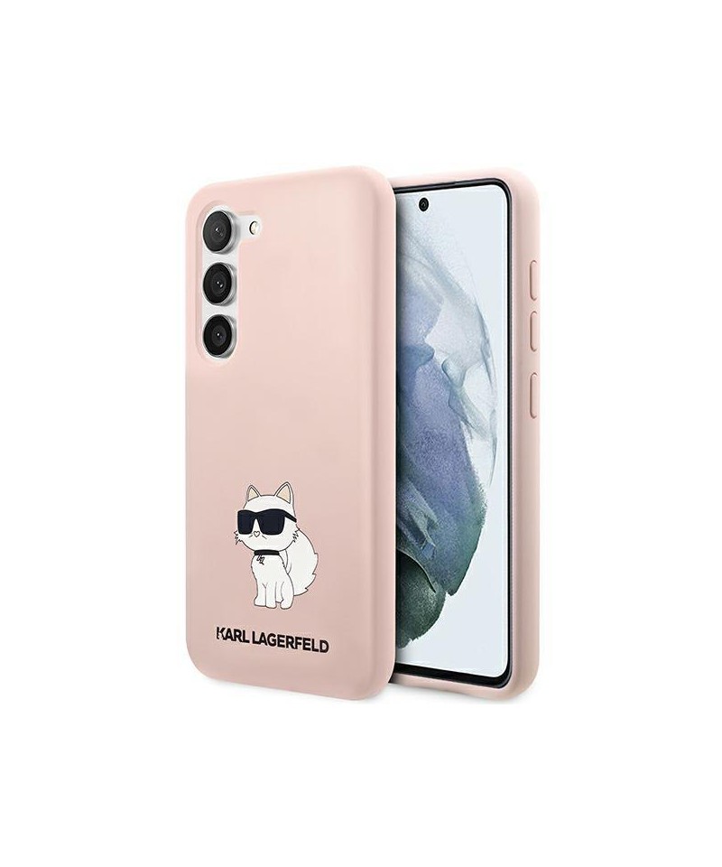 Karl Lagerfeld KLHCS23MSNCHBCP S23+ S916 hardcase pink/pink Silicone Choupette