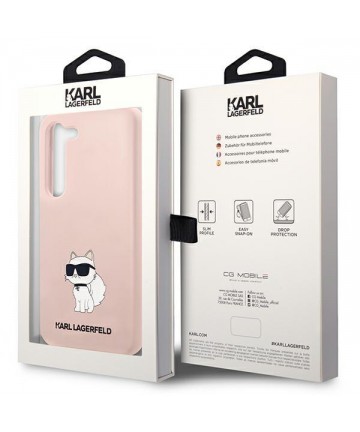 Karl Lagerfeld KLHCS23MSNCHBCP S23+ S916 hardcase pink/pink Silicone Choupette