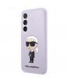 Karl Lagerfeld KLHCS23MSNIKBCU S23+ S916 hardcase purple/purple Silicone Ikonik