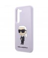 Karl Lagerfeld KLHCS23MSNIKBCU S23+ S916 hardcase purple/purple Silicone Ikonik