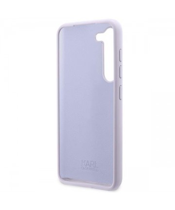 Karl Lagerfeld KLHCS23MSNIKBCU S23+ S916 hardcase purple/purple Silicone Ikonik