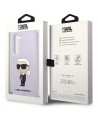 Karl Lagerfeld KLHCS23MSNIKBCU S23+ S916 hardcase purple/purple Silicone Ikonik