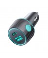 60W USB-C USB-A car charger Joyroom JR-CCN01 - black