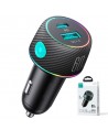60W USB-C USB-A car charger Joyroom JR-CCN01 - black