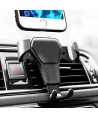 Car Holder H01 Black gravity car holder for the ventilation grille