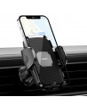 Joyroom JR-ZS259 car holder clamping phone to the air vent - black