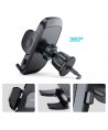 Joyroom JR-ZS259 car holder clamping phone to the air vent - black