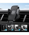 Joyroom JR-ZS259 car holder clamping phone to the air vent - black