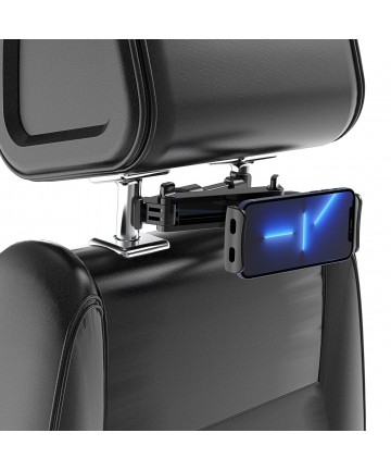 Wozinsky Adjustable Headrest Holder for Tablet or Phone Black (WTHBK3)