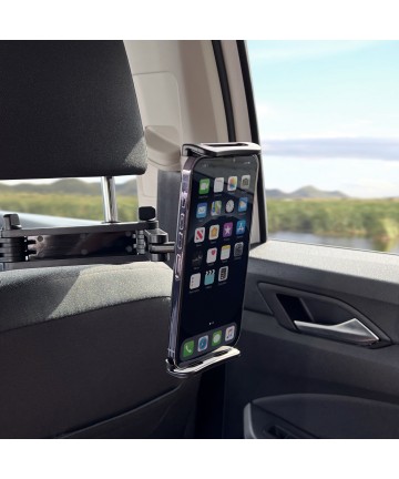Wozinsky Adjustable Headrest Holder for Tablet or Phone Black (WTHBK3)