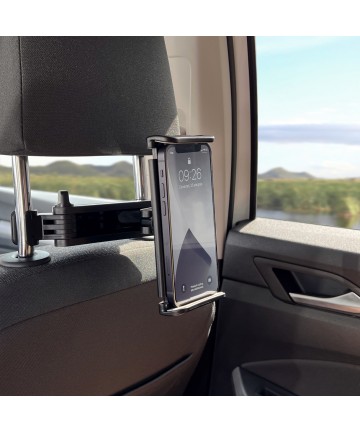 Wozinsky Adjustable Headrest Holder for Tablet or Phone Black (WTHBK3)