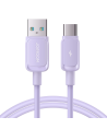Joyroom Multi-Color Series A14 USB-A / USB-C 3A Cable 1.2m - Purple