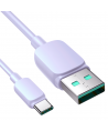 Joyroom Multi-Color Series A14 USB-A / USB-C 3A Cable 1.2m - Purple