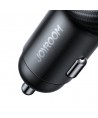 Joyroom JR-CCD03 3.4A Car Charger with Display 3x USB-A - Black