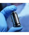 Joyroom JR-CCN06 30W 2x USB-C Metal Mini Car Charger - Black