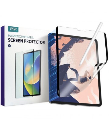 PROTECTIVE FILM ESR PAPER FEEL MAGNETIC IPAD AIR 4 / 5 / PRO 11 MATTE CLEAR