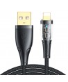 Joyroom Star-Cloud Series A3 USB-A / Lightning Cable 2.4A 1.2m with Smart Switch - Black
