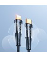 Joyroom Star-Cloud Series A3 USB-C / Lightning Cable 20W 1.2m with Smart Switch - Black