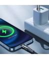 Joyroom Star-Cloud Series A3 USB-C / Lightning Cable 20W 1.2m with Smart Switch - Black
