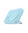 Wireless power bank 10000mAh Joyroom JR-W050 20W MagSafe with stand + USB-C cable - blue