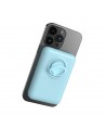 Wireless power bank 10000mAh Joyroom JR-W050 20W MagSafe with stand + USB-C cable - blue