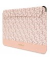 Guess GCube Stripes case for a 14" laptop - pink