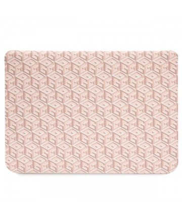 Guess GCube Stripes case for a 14" laptop - pink