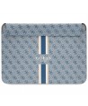 Guess 4G Printed Stripes cover for a 14" laptop - blue