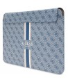 Guess 4G Printed Stripes cover for a 14" laptop - blue