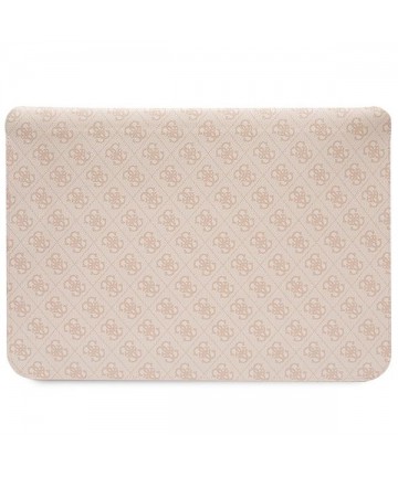 Guess 4G Printed Stripes cover for a 14" laptop - pink