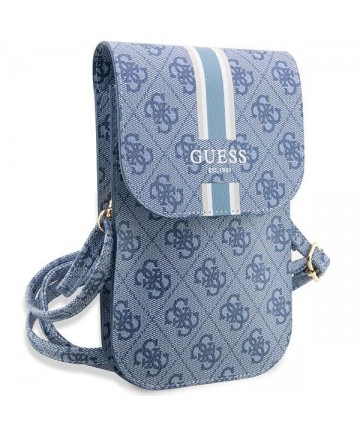 Guess handbag GUWBP4RPSB - blue 4G Stripes