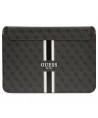 Guess 4G Printed Stripes cover for a 16" laptop - black