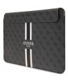 Guess 4G Printed Stripes cover for a 16" laptop - black