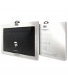 Karl Lagerfeld Saffiano Monogram Ikonik case for a 16" laptop - black