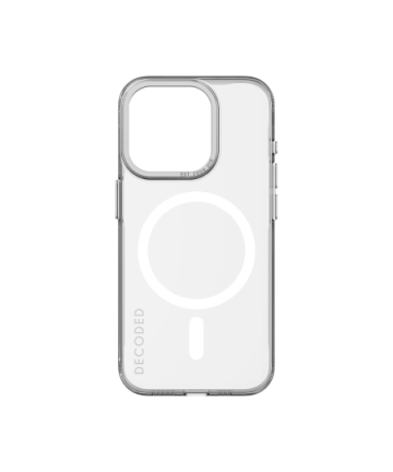 Decoded - protective case for iPhone 15 Pro Max compatible with MagSafe (ice)