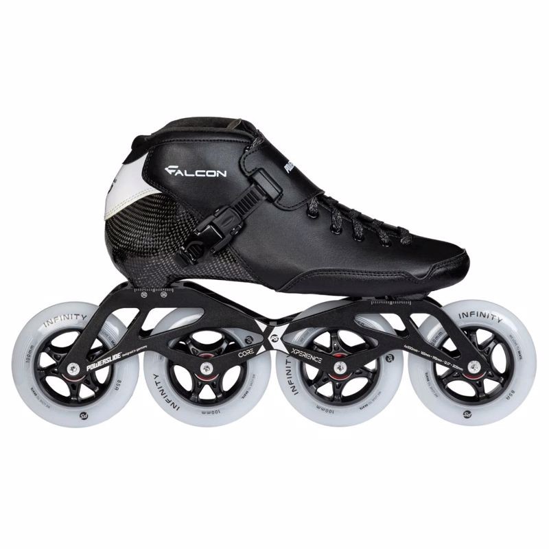 POWERSLIDE Falcon Black 100 Πατίνια - Μαύρο