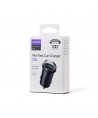 Joyroom C-A48 3.1A Dual-port ring-pull fast car charger dark grey