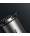Joyroom C-A48 3.1A Dual-port ring-pull fast car charger dark grey