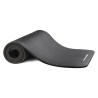 Wozinsky exercise mat 181 x 63 x 0.9 cm thick gymnastic yoga mat black
