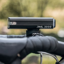 Wozinsky Front Bike Light + USB-C Cable (3000 lm) - Black