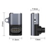 Wozinsky WAYGS1 USB-C Adapter for Garmin Smartwatch - Gray