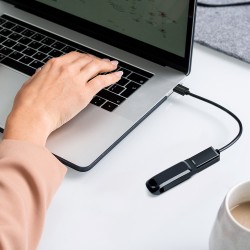 Wozinsky WOTGY1S USB-C 3.0 (male) - USB-A 3.0 (female) OTG Adapter - Black