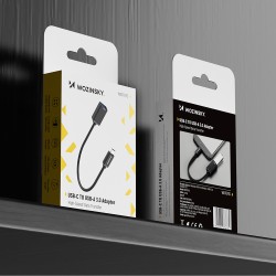 Wozinsky WOTGY1S USB-C 3.0 (male) - USB-A 3.0 (female) OTG Adapter - Black
