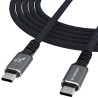 Wozinsky WPS-UY42S USB-C USB4 Cable 40Gb/s 240W 2m 4K - Black