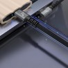 Wozinsky WPS2-UY41S USB-C USB4 40Gb/s 240W 2m Angled Cable - Black